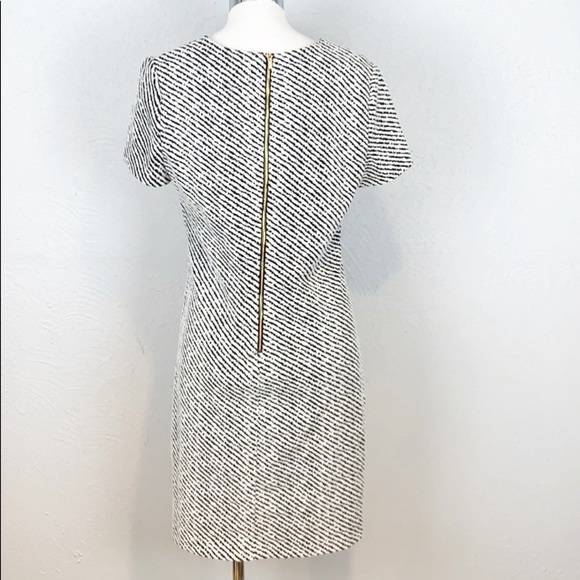 Calvin Klein Jacquard Ponté-Knit Sheath Dress 2 NEW WITH TAGS - Picture 4 of 11